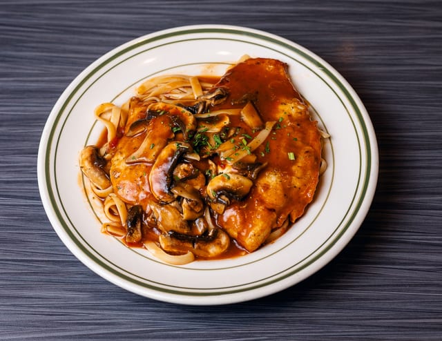 Chicken Marsala.