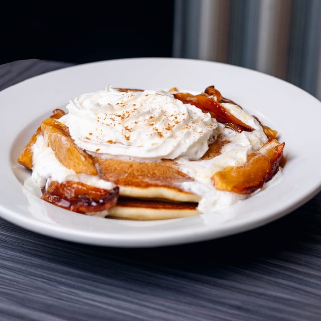 Pumpkin Apple Pancakes.