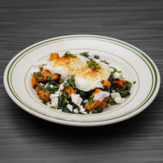Sweet Potato Hash & Eggs