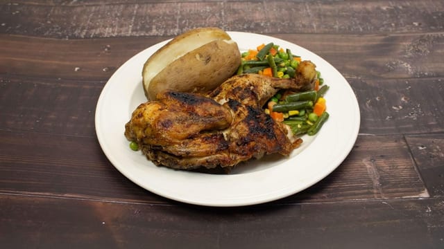 Roast Chicken Dinner.