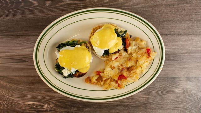Eggs Florentine.